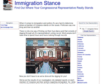 Tablet Screenshot of immigrationstance.diggersrealm.com